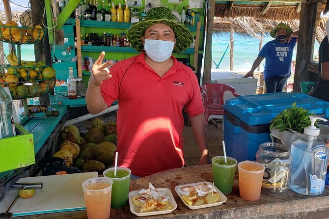 Amazing Cozumel Island Bar Tour - Stop 4: Welcome to Miami Mojito Factory under the palapa