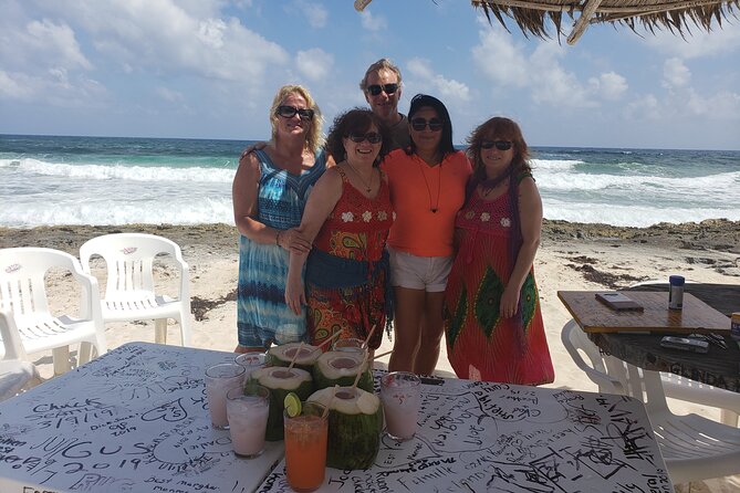 Amazing Cozumel Island Bar Tour - Stop 6: El Pez Leon cantina snacks with botanitas-style rounds
