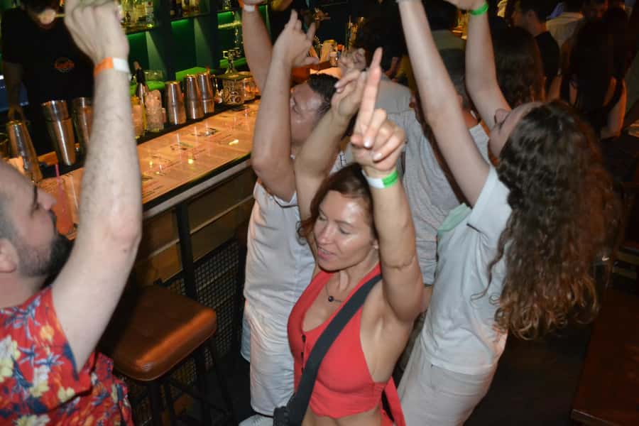 Baku: Guided Bar Crawl with Shots and Nightclub Entry - Four local bars, four welcome shots: the rhythm of the night