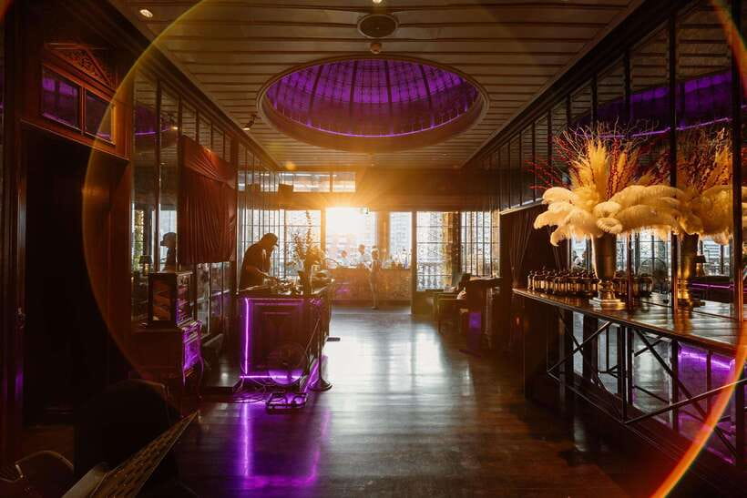 Bangkok: The Speakeasy Rooftop Bar At Hotel Muse - The 1920s ambience: how the room, seating, and views work together