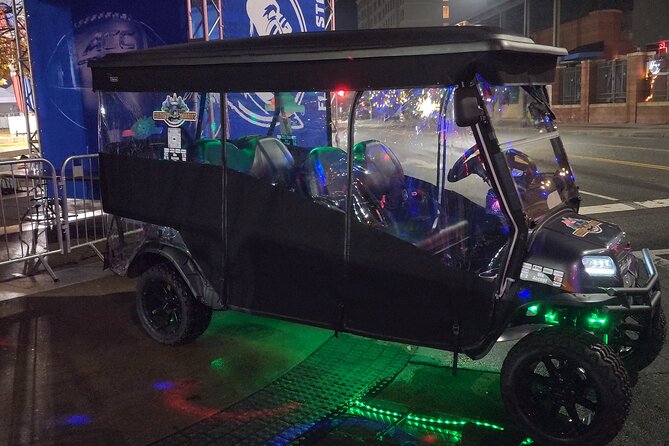 Bar Crawl on a Rollin Disco Ball Golf Cart in Charlotte - SouthEnd and Uptown Driving Loop: The Route That Helps You Pick Your Next Move