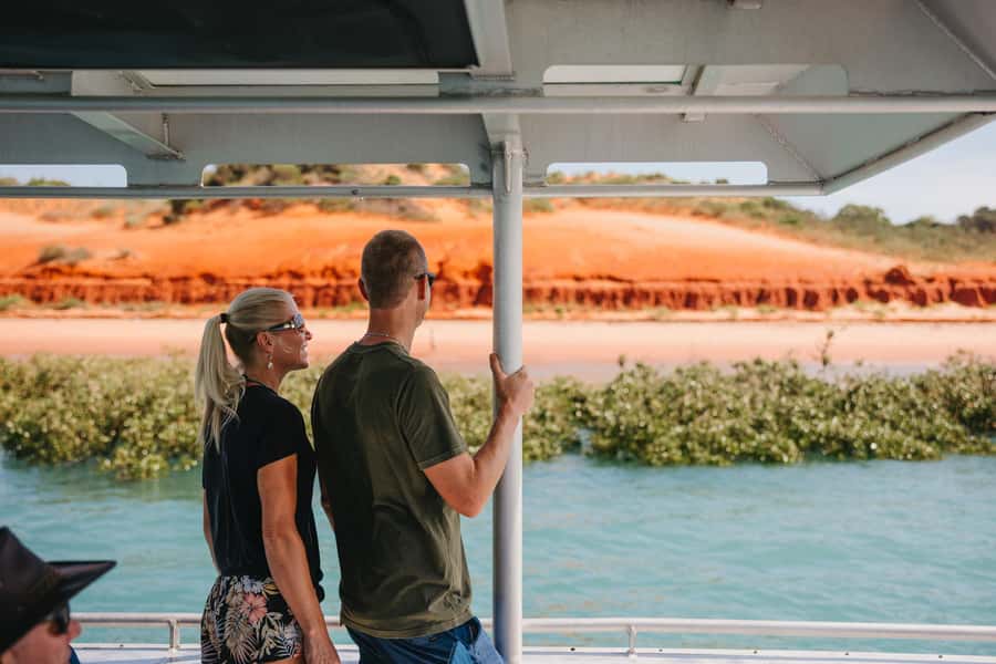 BROOME: DINOSAUR ADVENTURE CRUISE - With Tapas and Cocktail - The guided beach time: trackways, “how old” context, and real walking