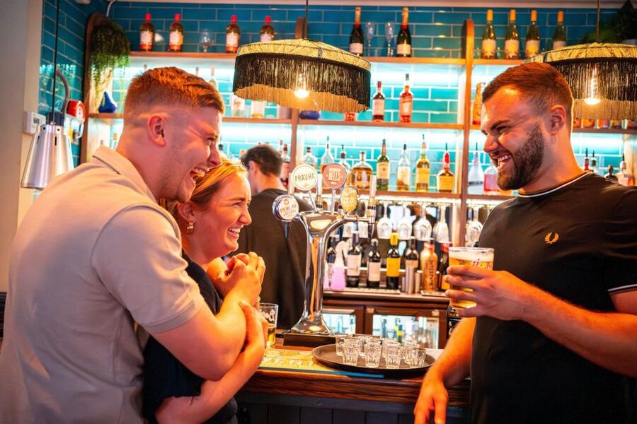 Budapest: Guided Bar Crawl Walking Tour - Madách Imre út 13–14: shots, drinking games, and the fun part of the evening