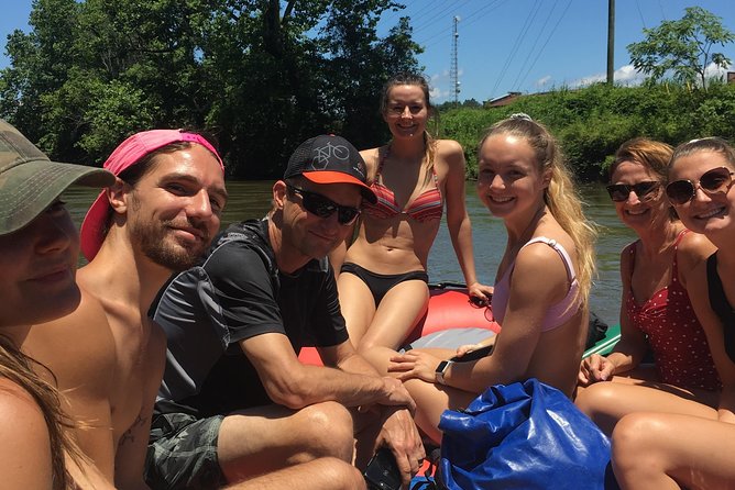 Floating Bar Crawl Tour - Brewery stop 1 at Wrong Way River Lodge & Cabins