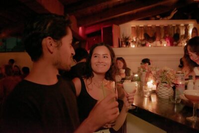Friday Night Bar Crawl in Guadalajara, Mexico - Stop 2: PIMP, the secret-feeling bar above a family restaurant