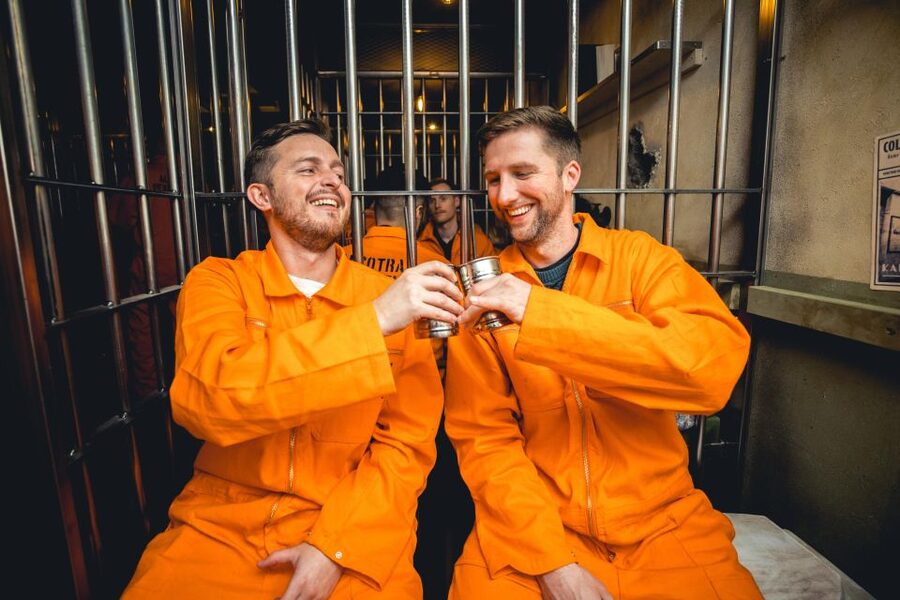 Liverpool: Alcotraz Immersive Prison Cocktail Experience - The cocktail part: how your liquor turns into 4 personalized drinks