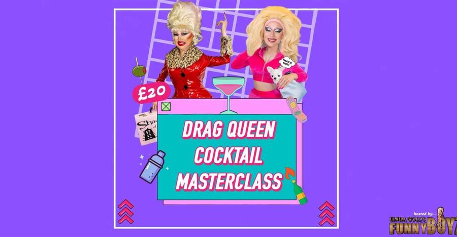 Liverpool: Drag Queen Cocktail Masterclass at FunnyBoyz - What You Make, What You Taste, and How the Winning Cocktail Happens