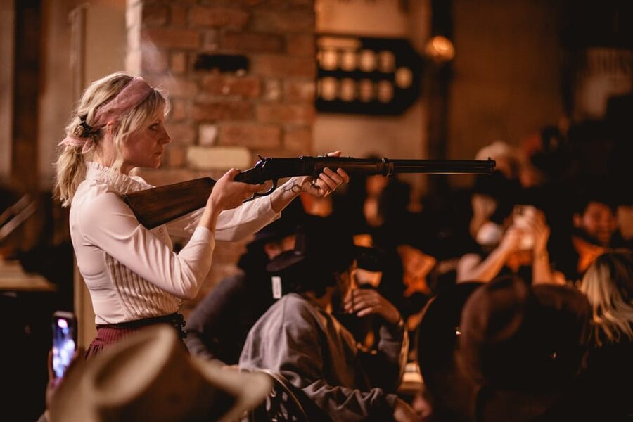 London: Wild West Saloon Immersive Cocktail Experience - Dice, Cards, and the Optional American Accent