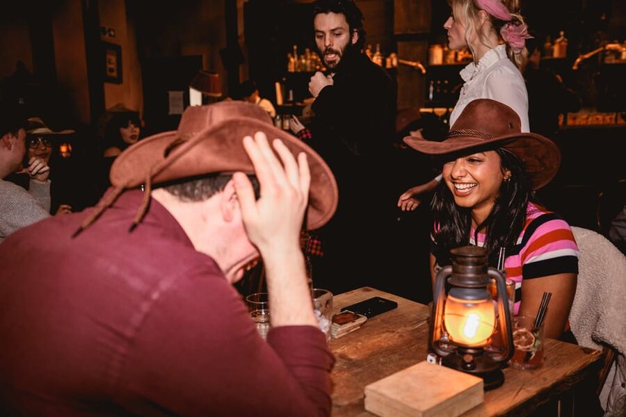 London: Wild West Saloon Immersive Cocktail Experience - Characters and Saloon Set Design: Why the Night Feels Like a Show