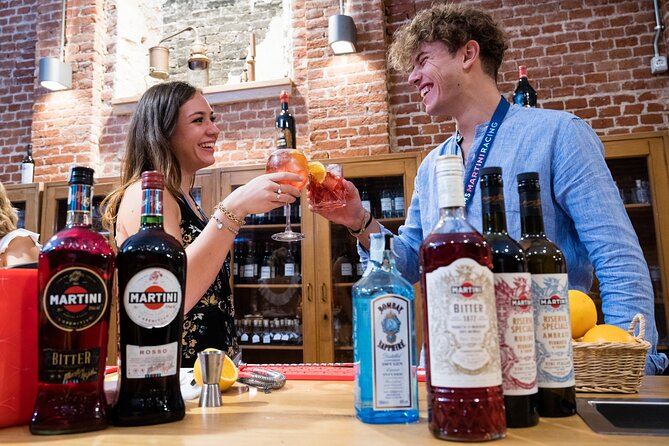 Martini Cocktail Experience in Pessione, Italy - English translation and group size: how smooth it feels