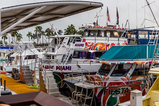 Miami Sunset and City Lights Cocktail Cruise - Getting on the boat at Bayside: location that’s easy to use
