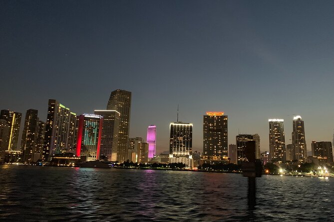 Miami Sunset and City Lights Cocktail Cruise - Stop 5: The port reality check—cruise ships and gantry cranes