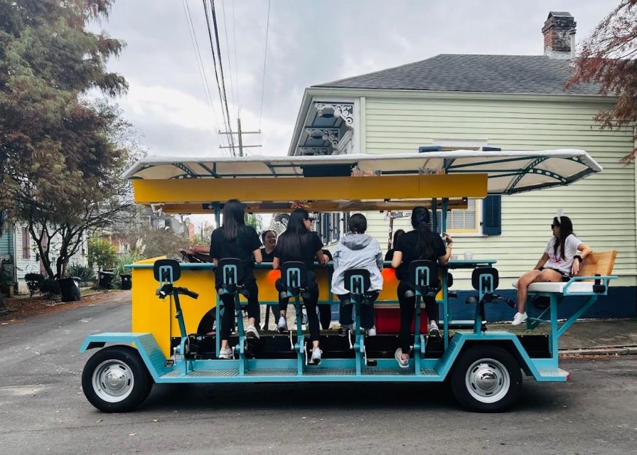 Mid-City Party Bike Bar Crawl - How the 105 Minutes Actually Works for Your Group