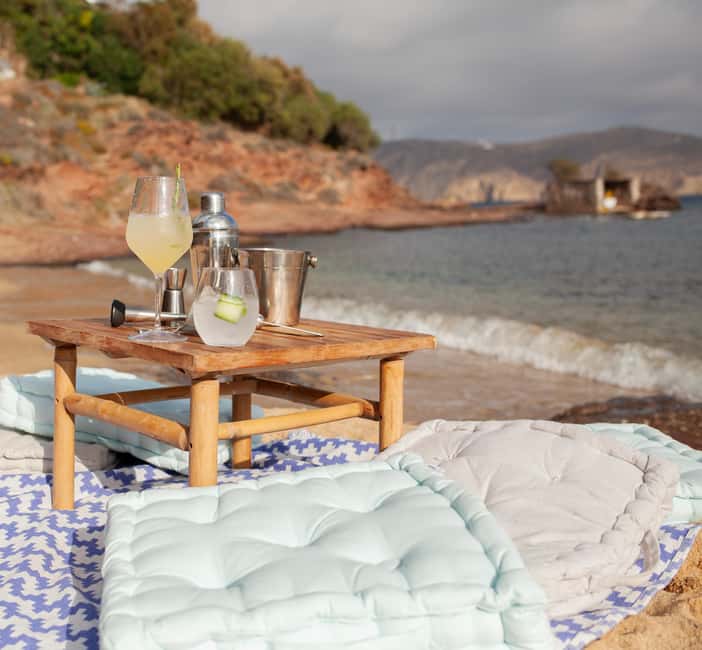 Mykonos: Sunset Cocktail Making Class on a Secluded Beach - The sunset part matters more than you think