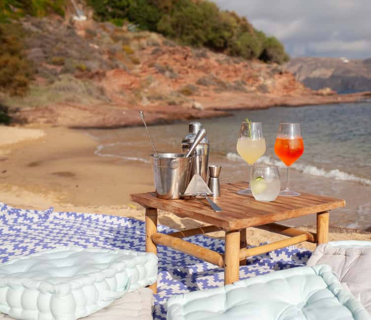Mykonos: Sunset Cocktail Making Class on a Secluded Beach - Booking, getting there, and avoiding last-minute stress