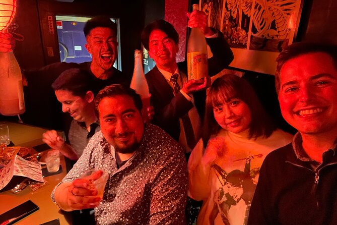Osaka Local Bar Crawl in Dotombori & Uranamba Area - Ura Namba izakaya stop: yakitori and karaage in a local drinking zone
