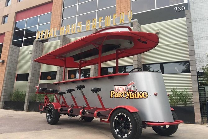 Pedal Bar Crawl Tour of Downtown Phoenix - Stop at The Duce: warehouse energy and easy photo ops