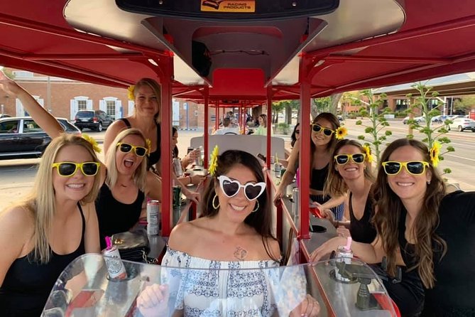 Pedal Bar Crawl Tour of Downtown Phoenix - The designated driver and the captain factor: Ivori and Brooke set the tone