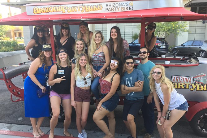 Pedal Bar Crawl Tour of Downtown Phoenix - Start at Arizona Wilderness: check in, grab a drink, then roll out