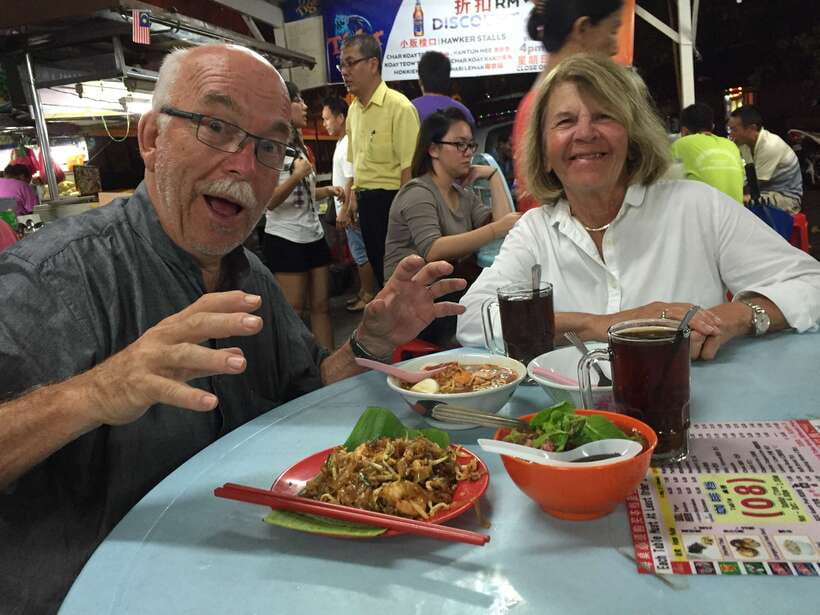 Penang: Georgetown Foodie Walking Tour with a Cocktail - The best flavors: charred dark soy noodles and the Char Kway Teow moment