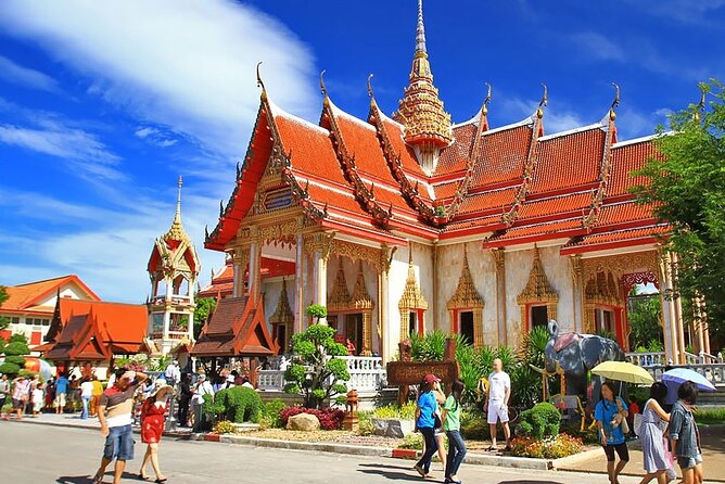 Phuket Real City Tour with Rum Cocktail - Stop 3: Wat Chalong (Chaithararam Temple) as the culture reset