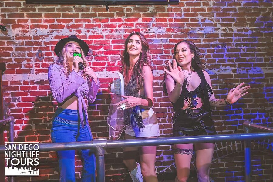 San Diego: "Drink, Ride, Sing, & Dance!" Bar Tour (4 Bars) - Whiskey Girl: Space to Dance and DJs to Finish Strong
