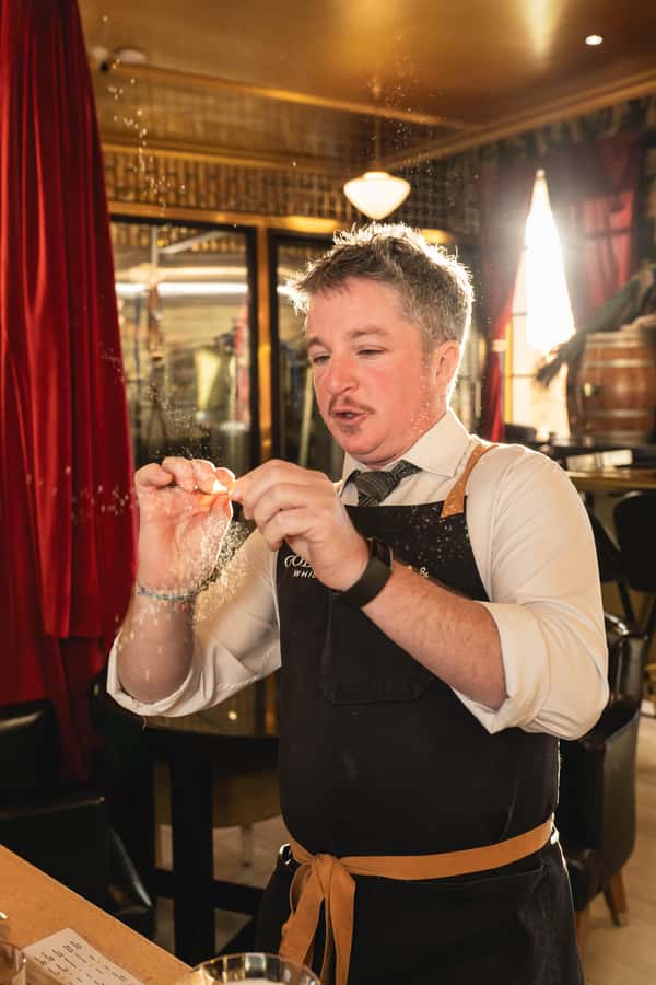 San Francisco: Local Distillery Cocktail Class - The 90-minute flow: tasting three whiskies, then building three cocktails