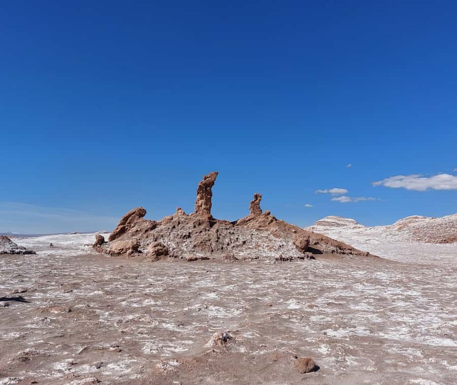 San Pedro de Atacama Tour Guiado Valle de la Luna & Cocktail - Ckary viewpoint: where the horizon line does the explaining