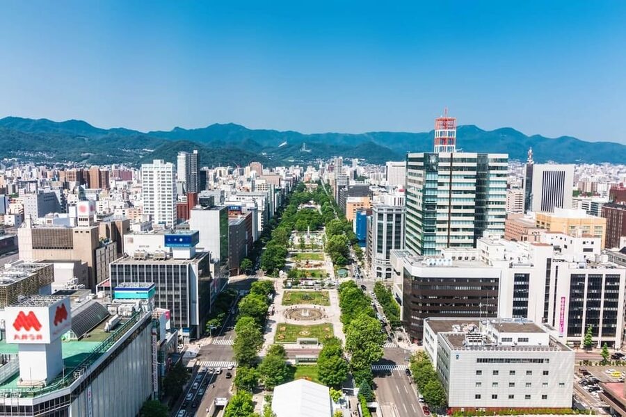 Sapporo: Buddha Hill, TV Tower, and Sake Stand Bar Tour - Hill of the Buddha: The Arched Tunnel and 13.5-Meter Quiet