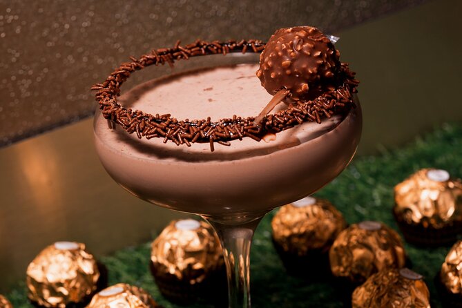 The Chocolate Cocktail Club London - The Chocolate Cocktail Club bar experience: the main event